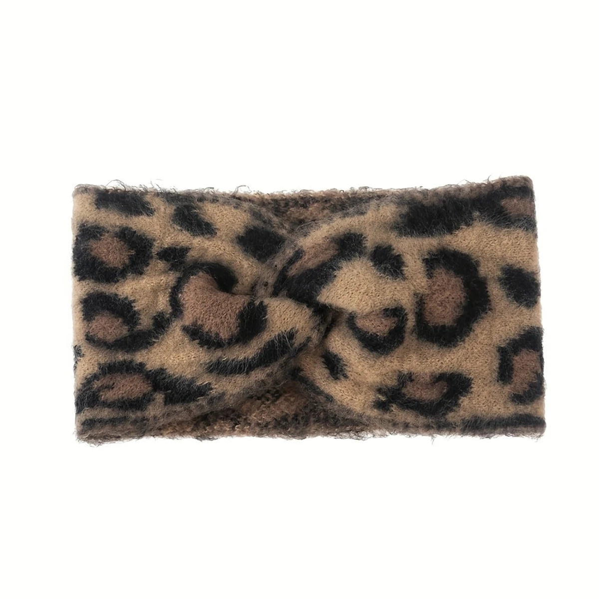 1PC Elegant Retro Leopard Print Headband - Women's Thick Hairband Suitable for Fitness, Outdoor & Holiday Gift, Sports Accessory