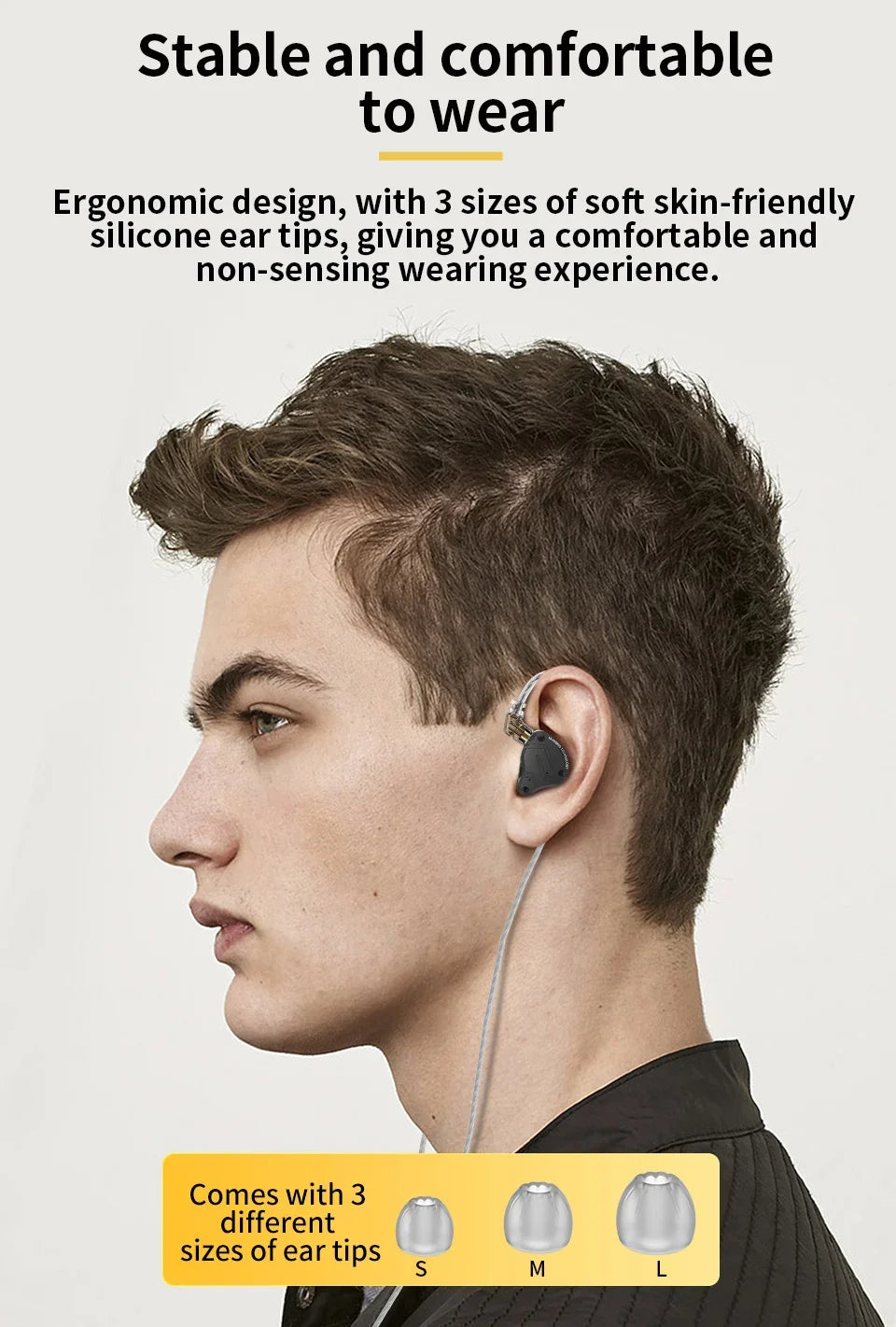 KZ ZS10 PRO X 1DD+4BA Metal Headset Hybrid drivers HIFI Bass Earbuds In-Ear Monitor Noise Cancelling Earphones ZS10PROX