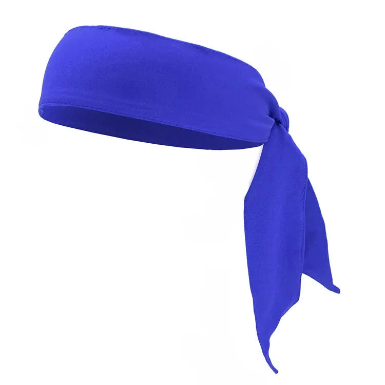 Elastic Sports Ribbon Pirate Sweatband for Tennis Unisex Men Women Teens Headband Gym Fitness Yoga Hair Bands Athletic Headwear