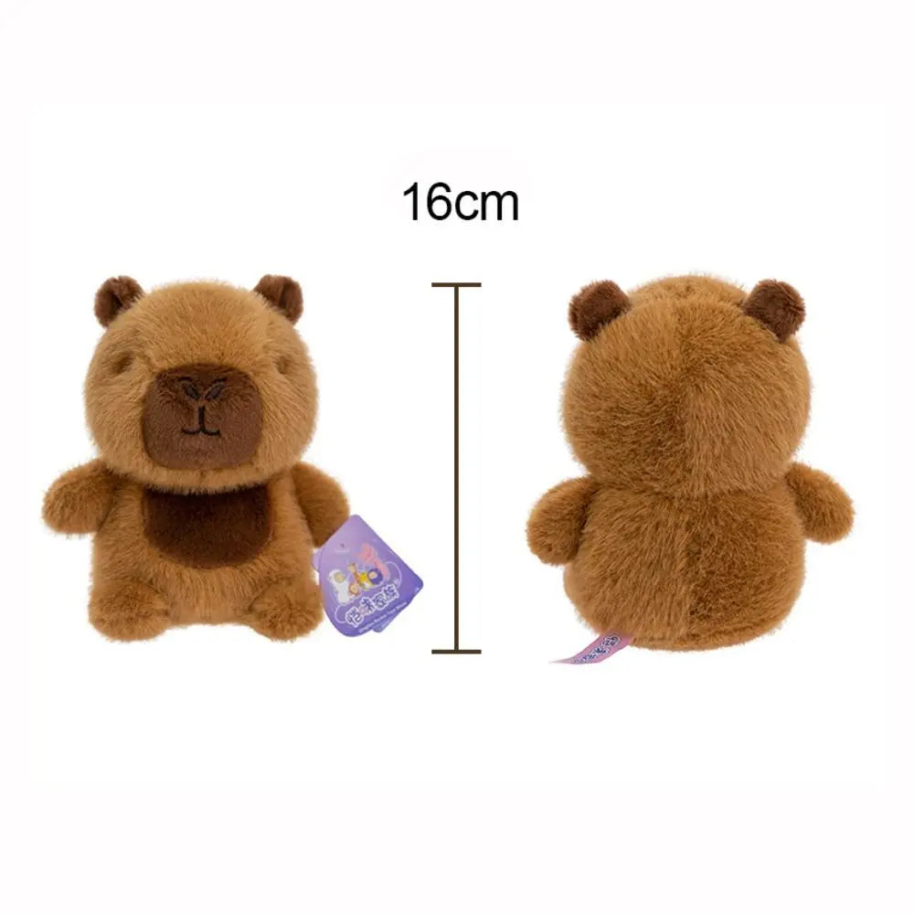 Cute 16cm Plush Companion Doll Plush Elephant Stuffed Animal Pillow Capybara Super Soft Animal Plush Toy Desk