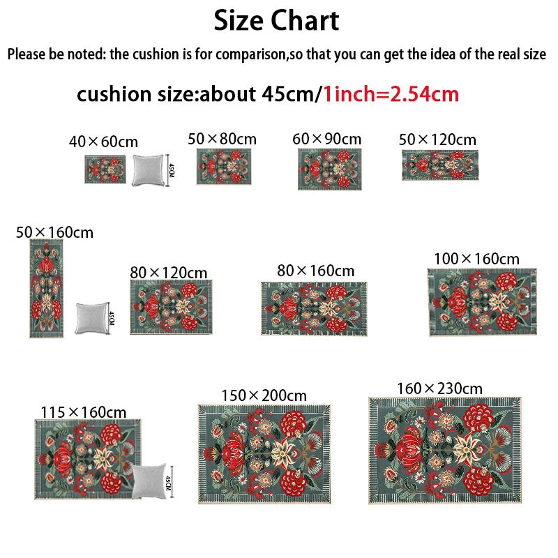VIKAMA Cartoon Character Rug - Comfortable and Warm - Bathroom Entryway Floor Mat - Bedroom Side Cushion - Home Decor