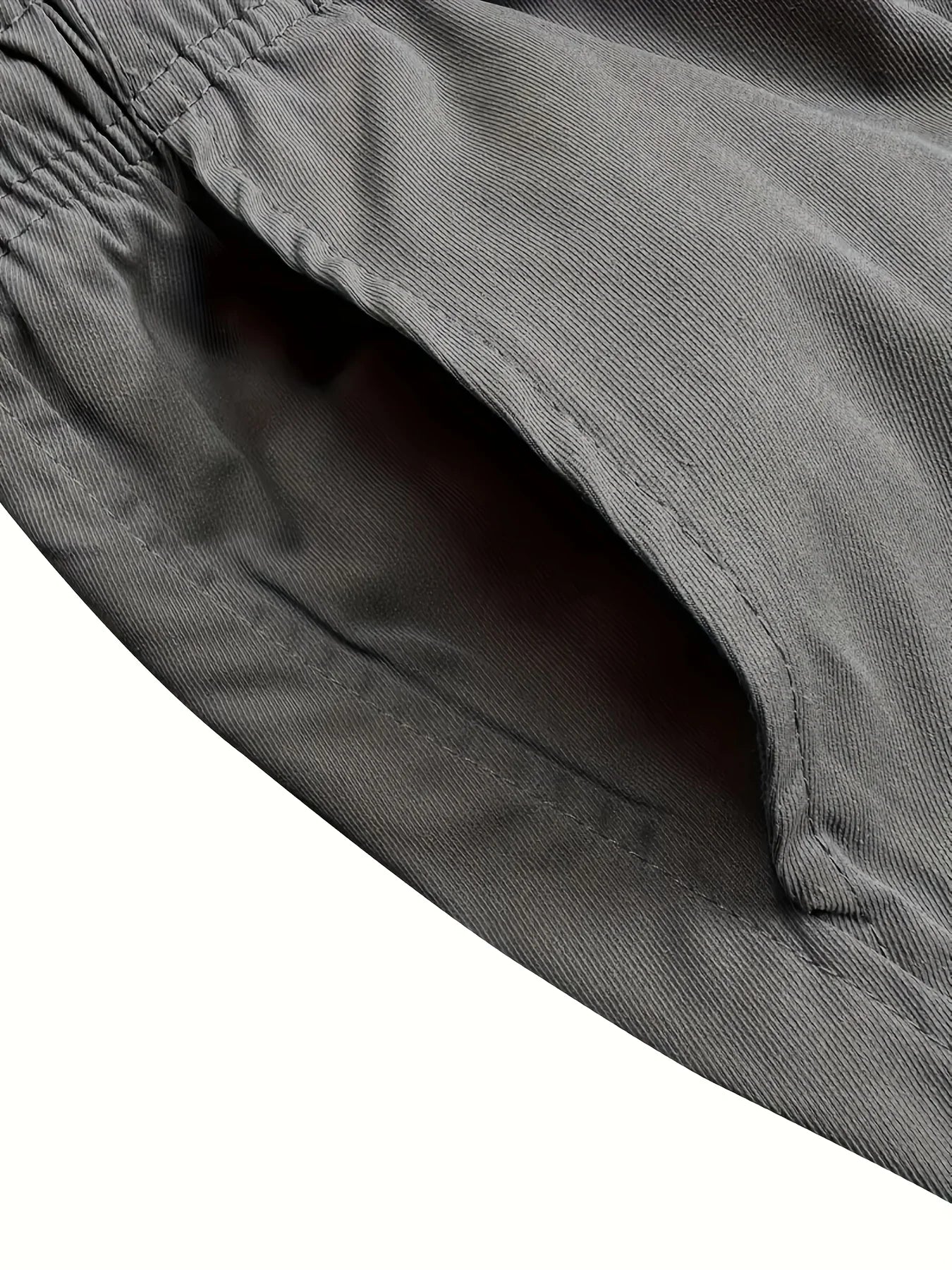 Man Cargo Shorts Casual Shorts for Outdoor Work Hiking Travel Durable Comfortable Multi Pocket Lightweight Fit