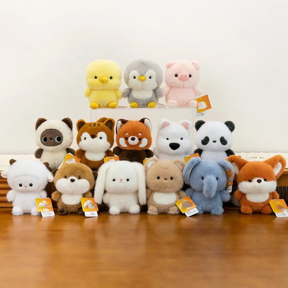 Cute 16cm Plush Companion Doll Plush Elephant Stuffed Animal Pillow Capybara Super Soft Animal Plush Toy Desk