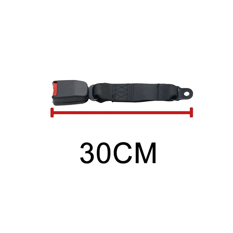 Universal Car Seat Belts Safety Belt Webbing Extender Auto Extension Buckle Seat Belts Extender Car Seat Belt Accessories