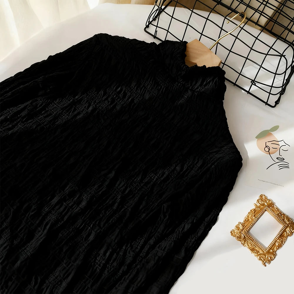 Woman Clothes Half-high Neck Casual Elegant Bottoming Shirt Long-sleeved T-shirt Slim Fit Fashion Tops Women's Thermal Underwear