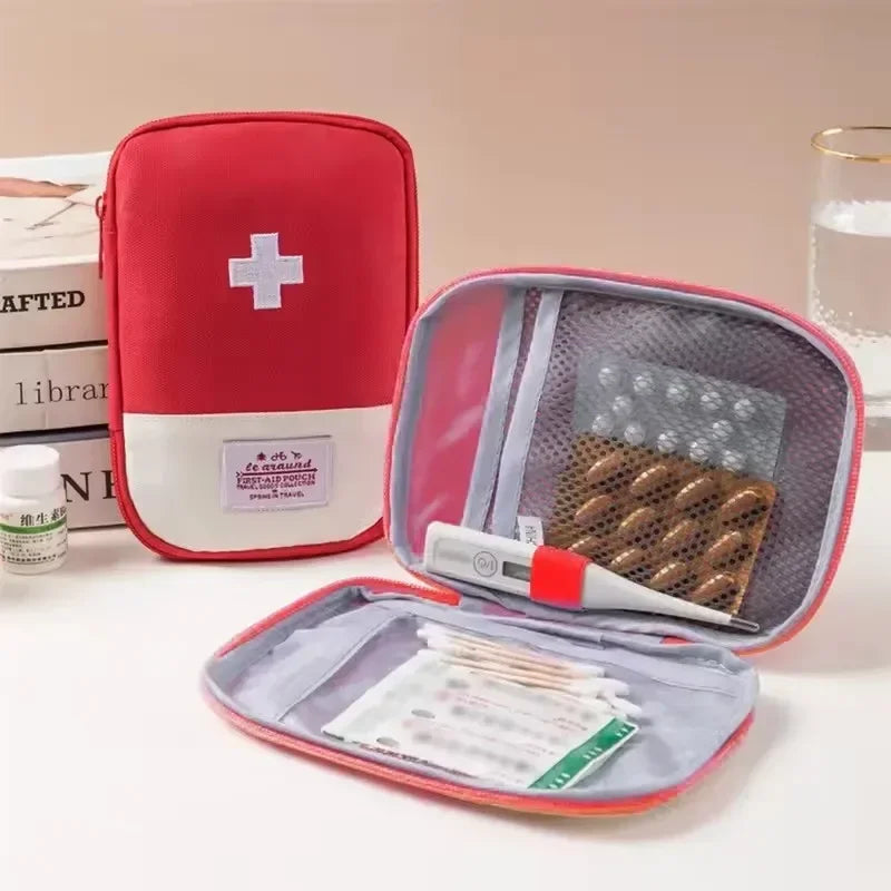 Portable Storage Bag First Aid Emergency Medicine Bag Outdoor Pill Survival Organizer Emergency Kits Package Travel Accessories