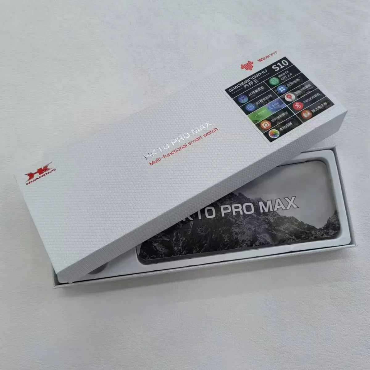 HK10 Pro max 2.02 inch AMOLED Men Women Smart Watch Compass ChatGPT 2.0 Gravity Sensing 3D Menu Album 2025 Smartwatch