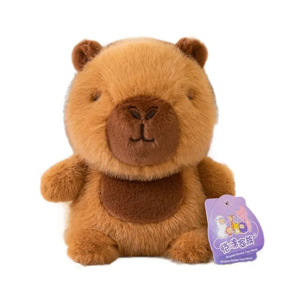Cute 16cm Plush Companion Doll Plush Elephant Stuffed Animal Pillow Capybara Super Soft Animal Plush Toy Desk