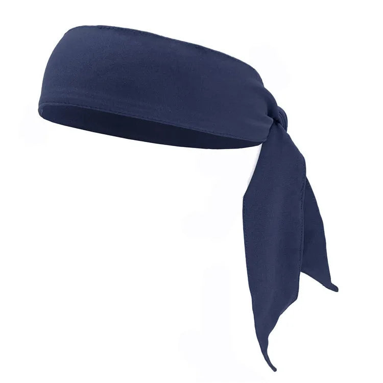 Elastic Sports Ribbon Pirate Sweatband for Tennis Unisex Men Women Teens Headband Gym Fitness Yoga Hair Bands Athletic Headwear