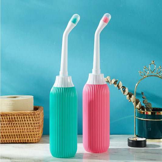 500ml Portable Bidet Spray Handheld Travel Bidet for Pregnant Women Baby Cleansing Water Washer Bottle Baby Showers Mom Bottle