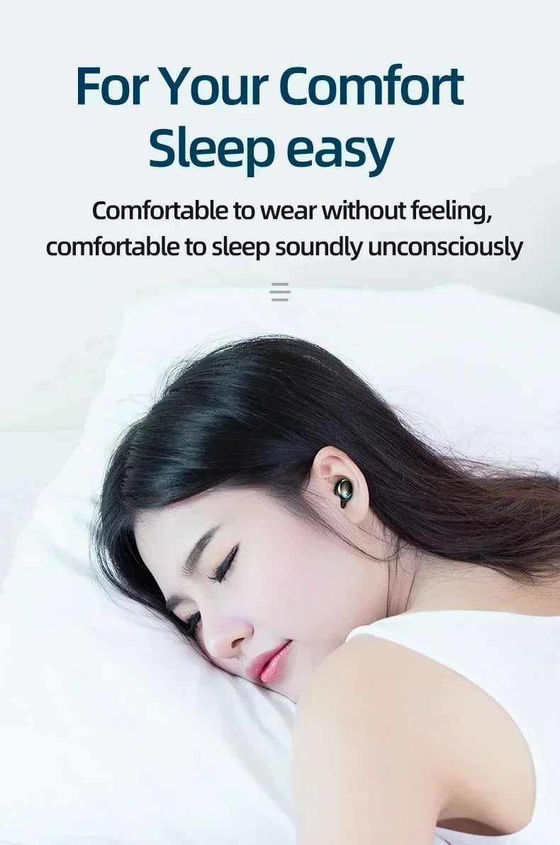 Bluetooth Headphones 9D Stereo High Bass Sport Earphones Handfree Touch Control Tws Wireless Earbuds Waterproof Headset