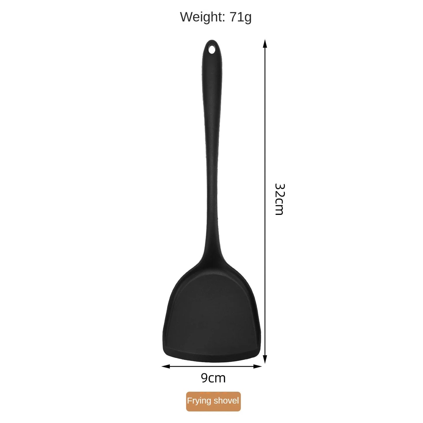 1/10PCS Food-Grade Silicone Kitchen Tools Set, Heat-Resistant Slotted Spoon for Non-Stick Cookware & Hot Pot, Multi-Use Strainer