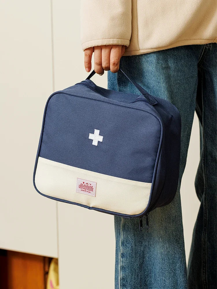 Travel Medicine Bag Pill Storage Pouch Outdoor Essentials Emergency Survival Bag Mini First-aid Kit Portable Home Storage Bag