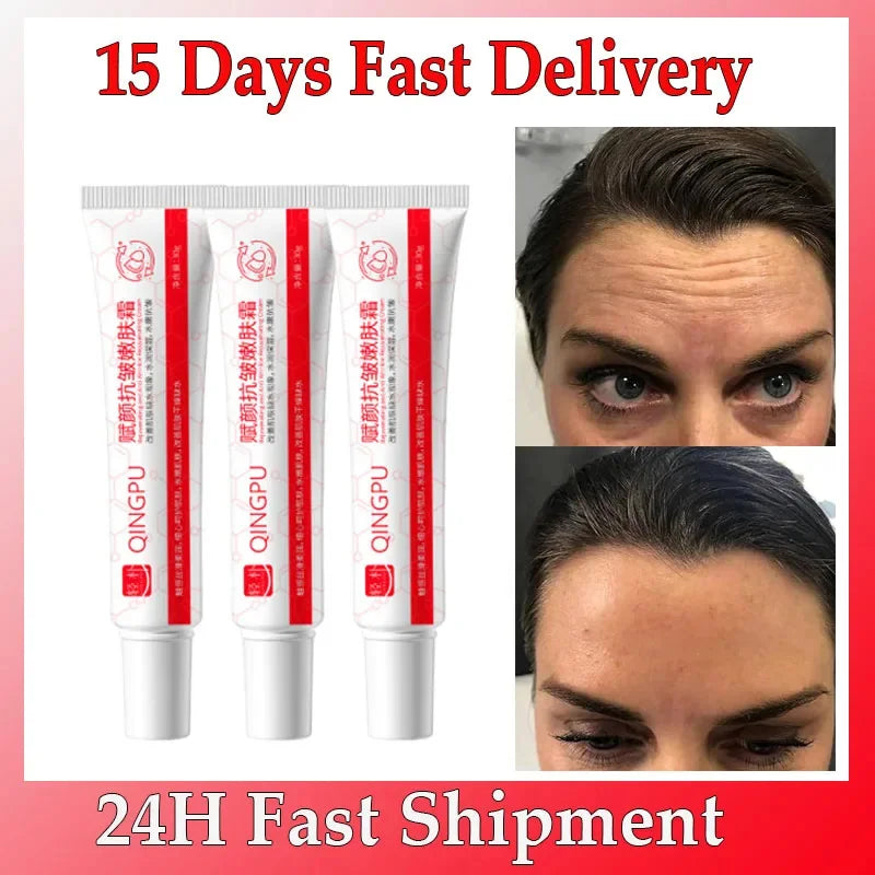 Instant Wrinkle Remover Face Cream Anti Aging Firming Lifting Fade Fine Lines Whitening Moisturizing Brighten Tighten Skin Care