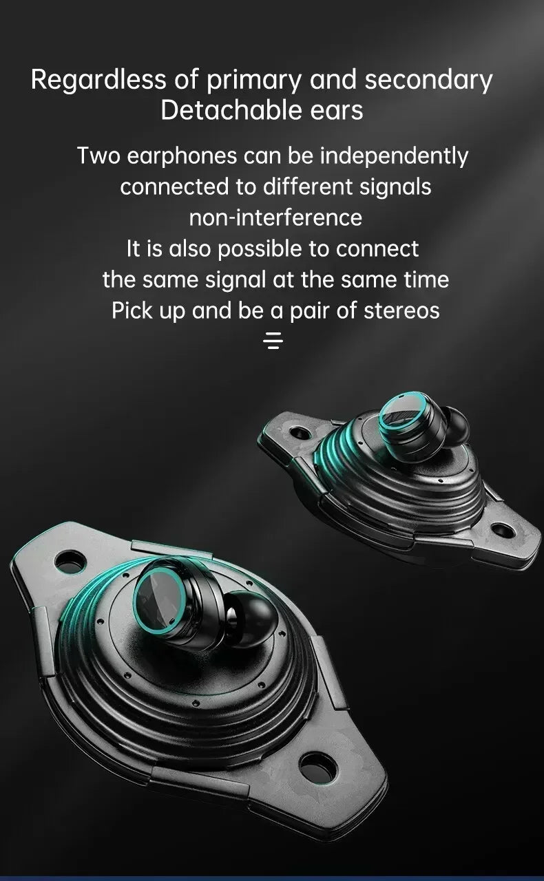 TWS Wireless Headphones Earphones Bluetooth Touch Control Noise Reduction Stereo Waterproof Earbuds Headsets for smartphones
