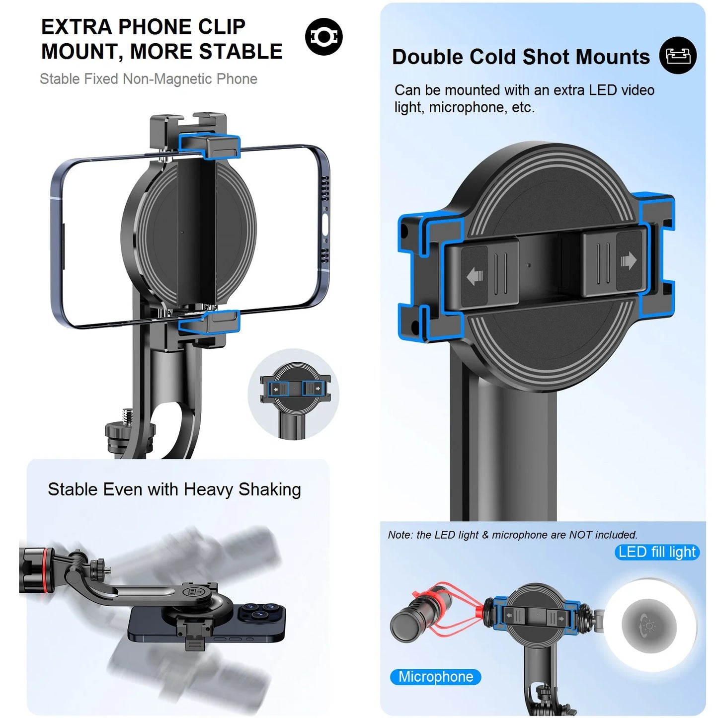 51" Magnetic Selfie Stick Tripod for iPhone Phone Camera Magsafe Tripod Selfie Stick with Bluetooth Remote for Travel Vlog Video