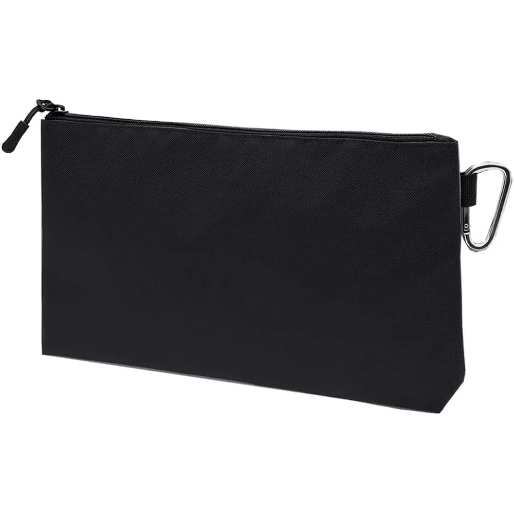 Tool Bag Zipper Pouch Multi-Function Bag Wear-Resistant Tool Organizers for Camping Woodworking Electrician Gardening