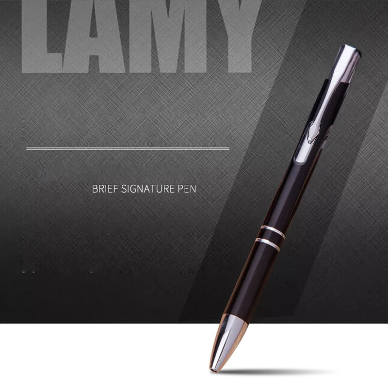 50pcs/lot Hot Sell Custom Ballpoint Pen Metal Pen Support Custom Logo Advertising Wholesale Personalized Pen Gift Engraved Name