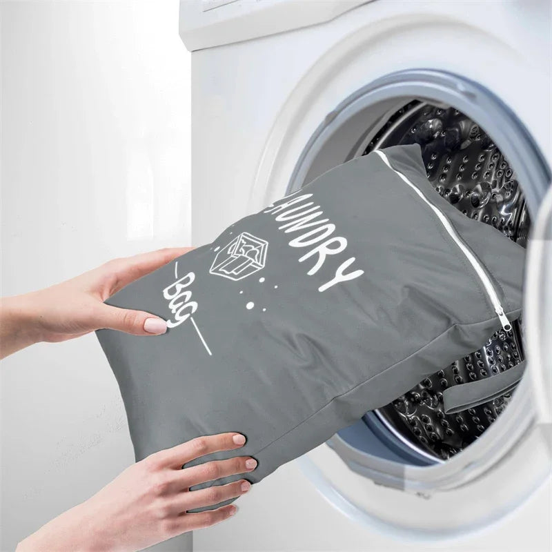 1pc Large Travel Laundry Bag Waterproof Washable Dirty Cloth Bag for Traveling Wet Dry Bag Bathing Suit Workout Bag