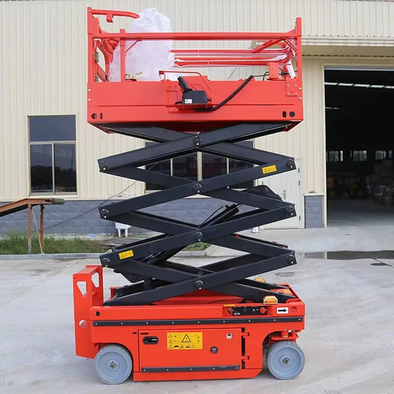 4m 6m 8m 15m Working Height Scissor Lift Plataforma Elevadora Light Weight Aerial Work Platform Scaffolding Manufacturer
