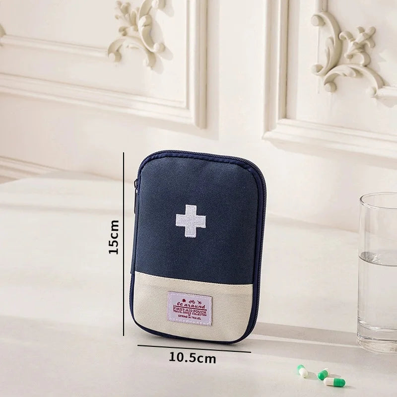 Travel Medicine Bag Pill Storage Pouch Outdoor Essentials Emergency Survival Bag Mini First-aid Kit Portable Home Storage Bag