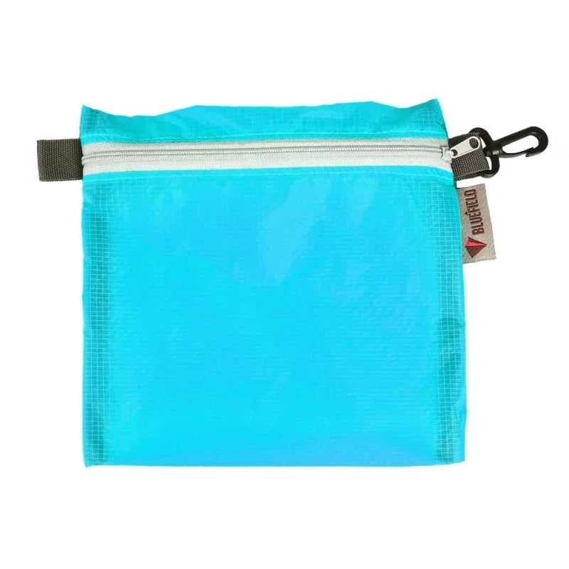 Outdoor Waterproof Bag Swimming Bag Pouch for Camping Hiking with Hook Zipper Storage Bag 4 Colors Pocket Pouch /JS