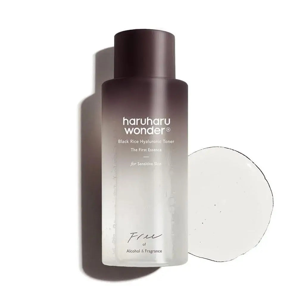 Haruharu Wonder Black Rice Toner Hyaluronic Acid Facial Essence Deep Moisturizing Facial Skin Essence Korean Skin Care Products