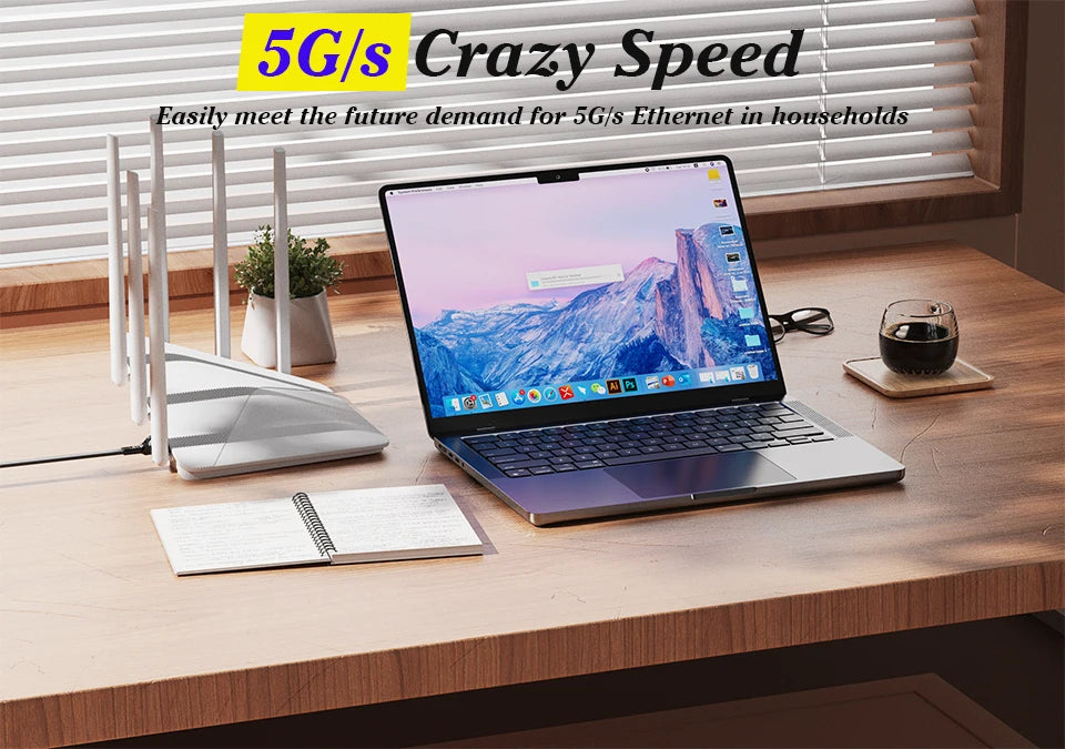 Cat 8 Ethernet Cable Cat8 Network Cable Internet LAN 40Gbps 2000Mhz For Router Ps4 Laptop 0.5m - 5m 10m 15m 20m 30m Flat Round