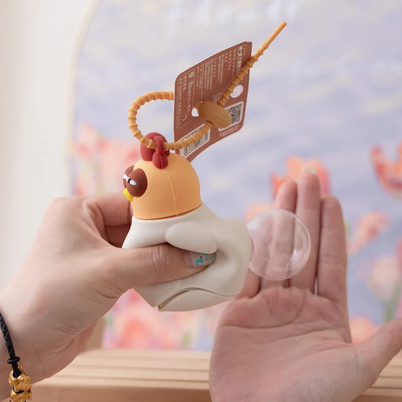 Creative Dozy Chicken Plush Bag Doll Pentant Squawk Alcoholic Chicken Soft Stuffed Cotton Plush Tote For Birthday Gift To Friend