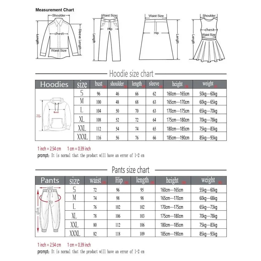 Two sets of men's sportswear for autumn/Winter 2025, including a sweatshirt and two sets of fitness jogging pants with wool caps