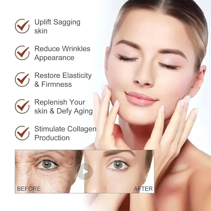 Instant Wrinkle Remover Face Cream Anti Aging Firming Lifting Fade Fine Lines Whitening Moisturizing Brighten Tighten Skin Care