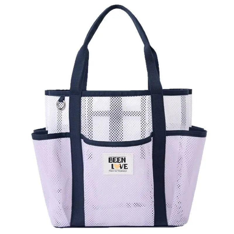 New Handheld Beach Bag Large Capacity Travel Swimsuit Storage Bag Portable Swimming Vacation Storage Bag