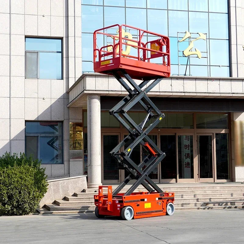 4m 6m 8m 15m Working Height Scissor Lift Plataforma Elevadora Light Weight Aerial Work Platform Scaffolding Manufacturer