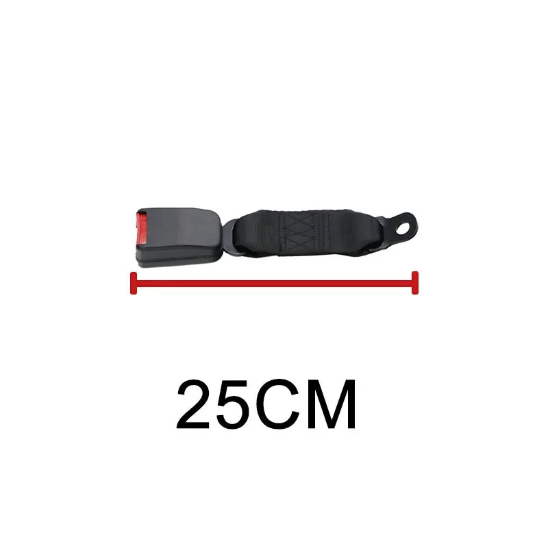 Universal Car Seat Belts Safety Belt Webbing Extender Auto Extension Buckle Seat Belts Extender Car Seat Belt Accessories