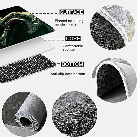 VIKAMA Light Luxury Home Living Room Carpet Bedroom Anti-Slip And Dirt-Resistant Sofa Coffee Table Blanket And Home Decoration