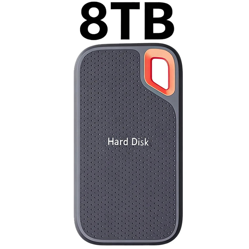 High-speed Portable SSD 1TB External Hard Drive 2TB Mobile Solid State Drive 4TB 16TB Mass External Hard Disk for Laptop/MAC/PC