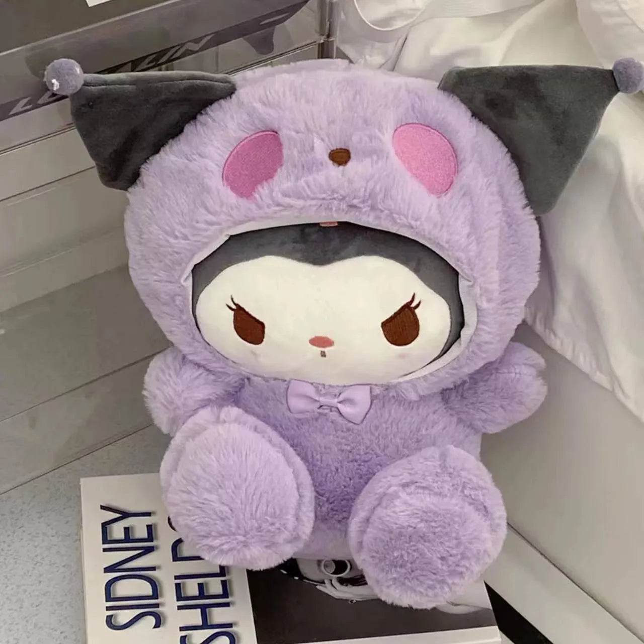 !! HOT Sanrio 25Cm Anime Kuromid Toys Kawaii Mymelody Cinnamorol Plush Soft Stuffed Animals Doll Plushie Pillow Xmas Gift Decor