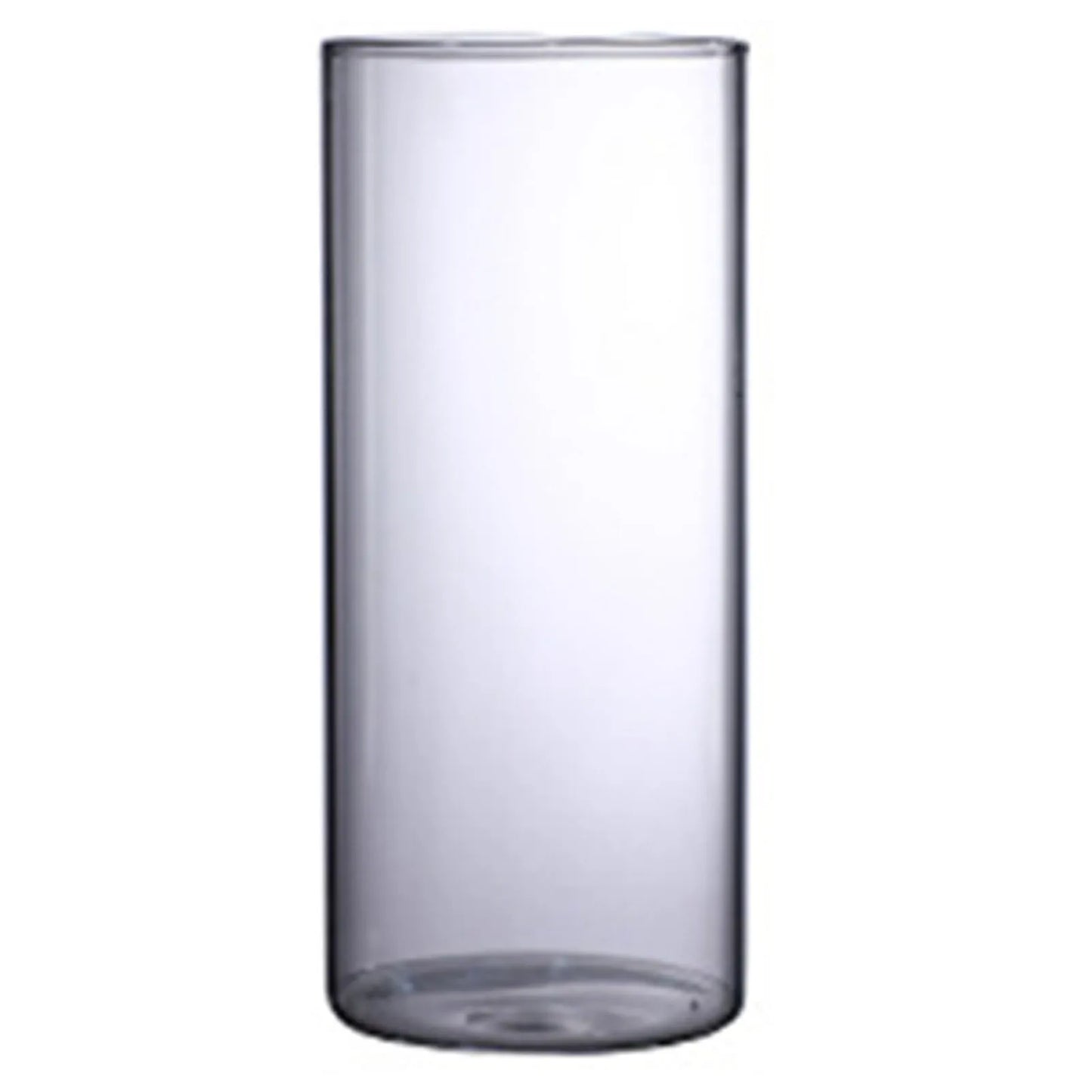 Transparent Glass Hydroponic Vase Minimalist Glass Vase Cylinder Flower Vase for Wedding Living Room Decorative Gift