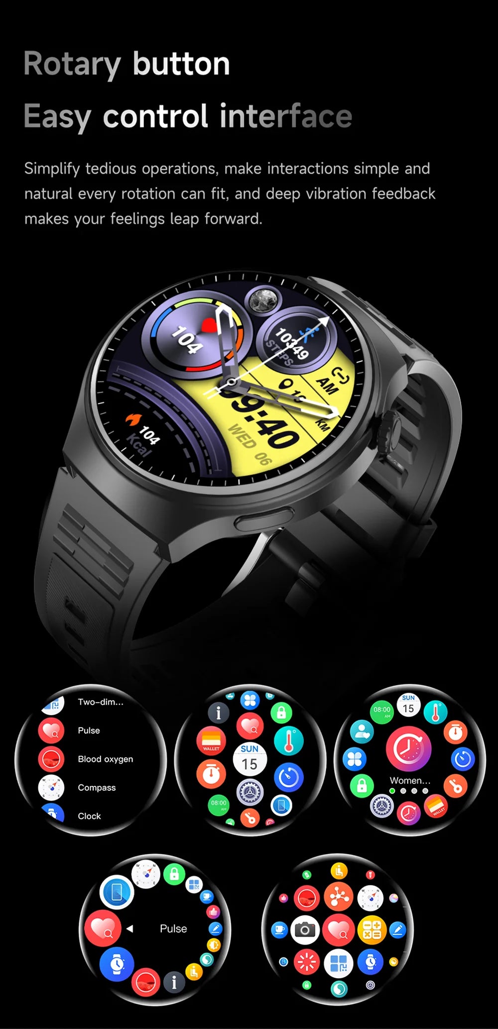 LAXASFIT 2026 New Smart Watch for Men Full Touchscreen Bluetooth Call Sports Fitness Smart Wristwatch Holiday Gift