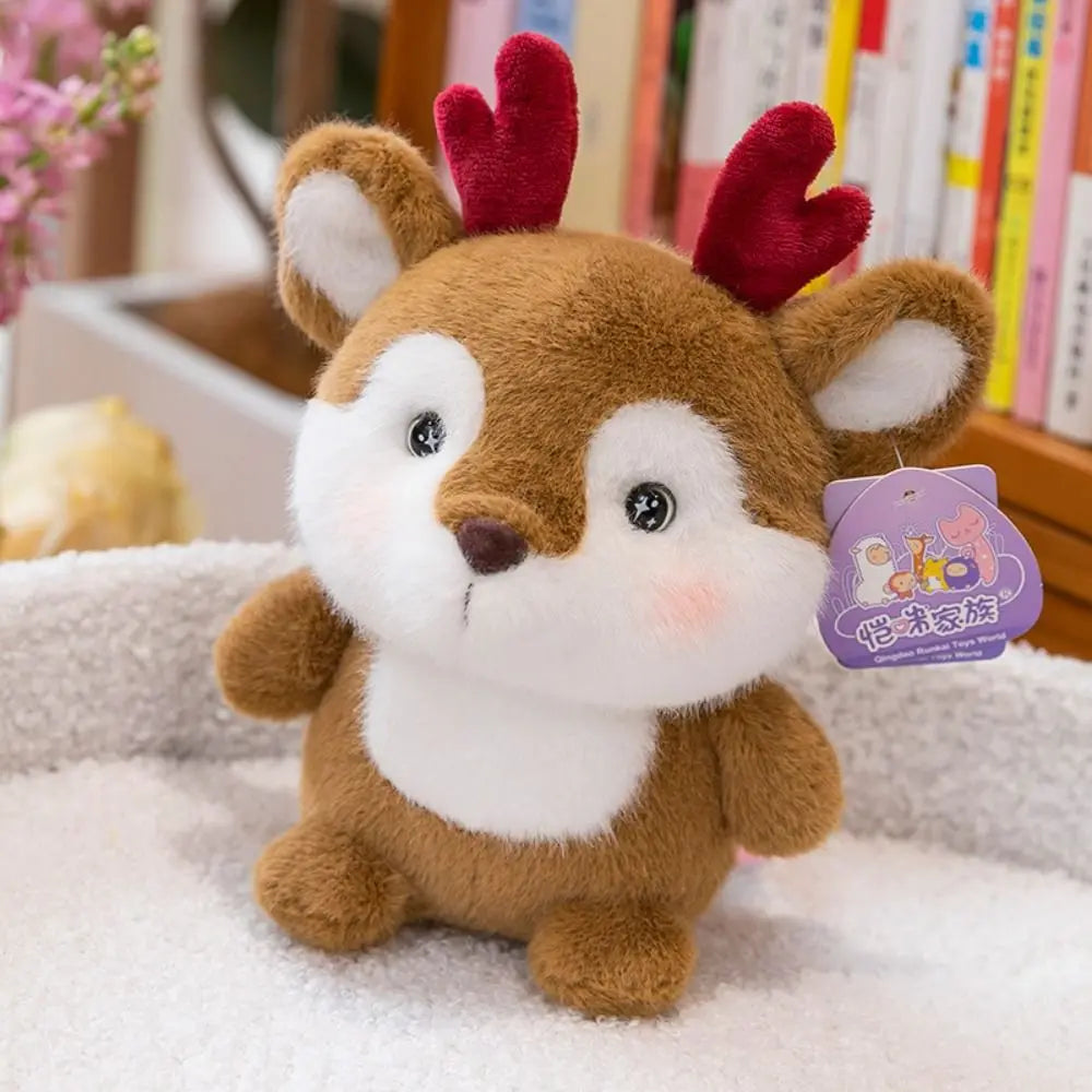 Cute 16cm Plush Companion Doll Plush Elephant Stuffed Animal Pillow Capybara Super Soft Animal Plush Toy Desk