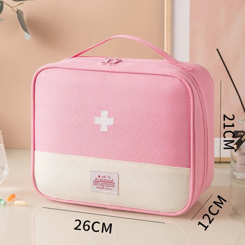 Portable Storage Bag First Aid Emergency Medicine Bag Outdoor Pill Survival Organizer Emergency Kits Package Travel Accessories