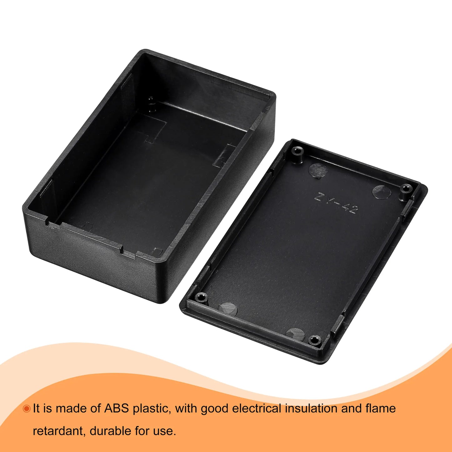 1-10Pcs Electronic Junction Box Dustproof ABS Plastic Project Box Storage Shell Housing Instrument Case Enclosure Control Boxes
