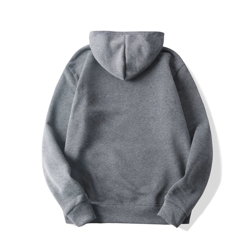 2024Fashion brand Men's Hoodie Casual Hoodie Sweatshirt Men's/Women's top Solid color printed spider hoodie sweatshirt